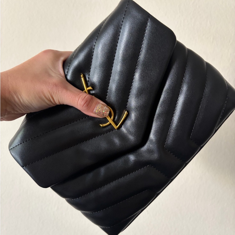 Elegant Black Quilted Chevron Cross Body Dupe Bag DHgate
